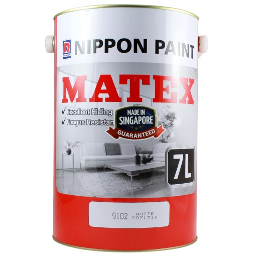 7L 9102 WHITE MATEX EMULSION PAINT